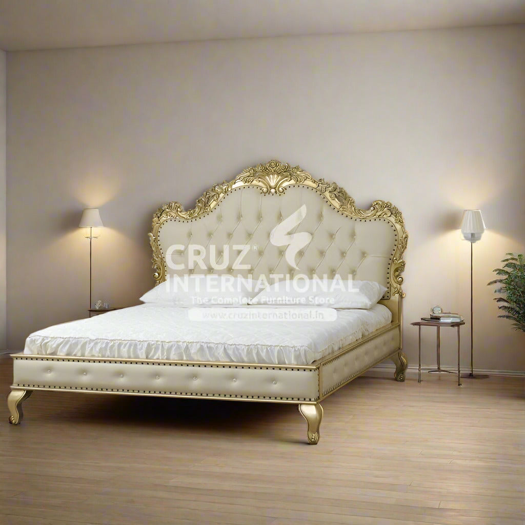 Maharaja Samuele Carving Bed CRUZ INTERNATIONAL